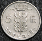 5 франков 1969 Бельгия. Монета продается в единственном экземпляре, изображенном на фото.