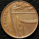 1 пенни 2010 Великобритания. Монета продается в единственном экземпляре, изображенном на фото.