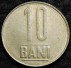 10 бань 2009 Румыния. VF-XF. На фото образец.