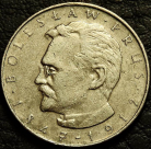 10 злотых 1975 Польша. Болеслав Прус. Монета продается в единственном экземпляре, изображенном на фото.