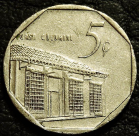5 сентаво 1999 Куба. Монета продается в единственном экземпляре, изображенном на фото.