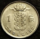 1 франк 1966 Бельгия BELGIË. Монета продается в единственном экземпляре, изображенном на фото.