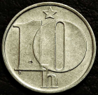 10 геллеров 1974 Чехословакия. Монета продается в единственном экземпляре, изображенном на фото.