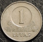 1 лит 1998 Литва. VF-XF. На фото образец.