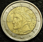 2 евро 2007 Италия. Монета продается в единственном экземпляре, изображенном на фото.