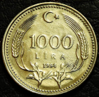 1000 лир 1994 Турция. Монета продается в единственном экземпляре, изображенном на фото.