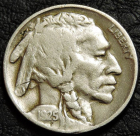 5 центов 1925 США. Монета продается в единственном экземпляре, изображенном на фото.